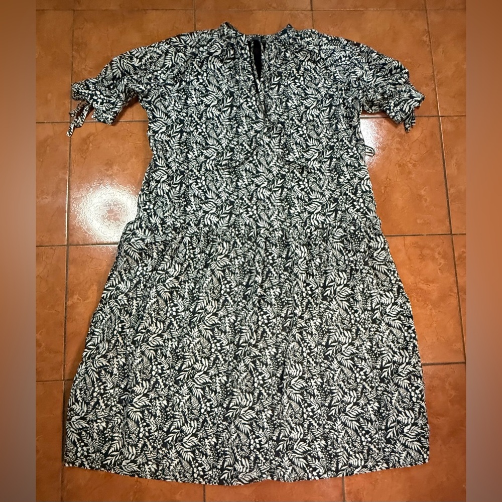 Dress Forum Black and White Maxi Tiered Sundress